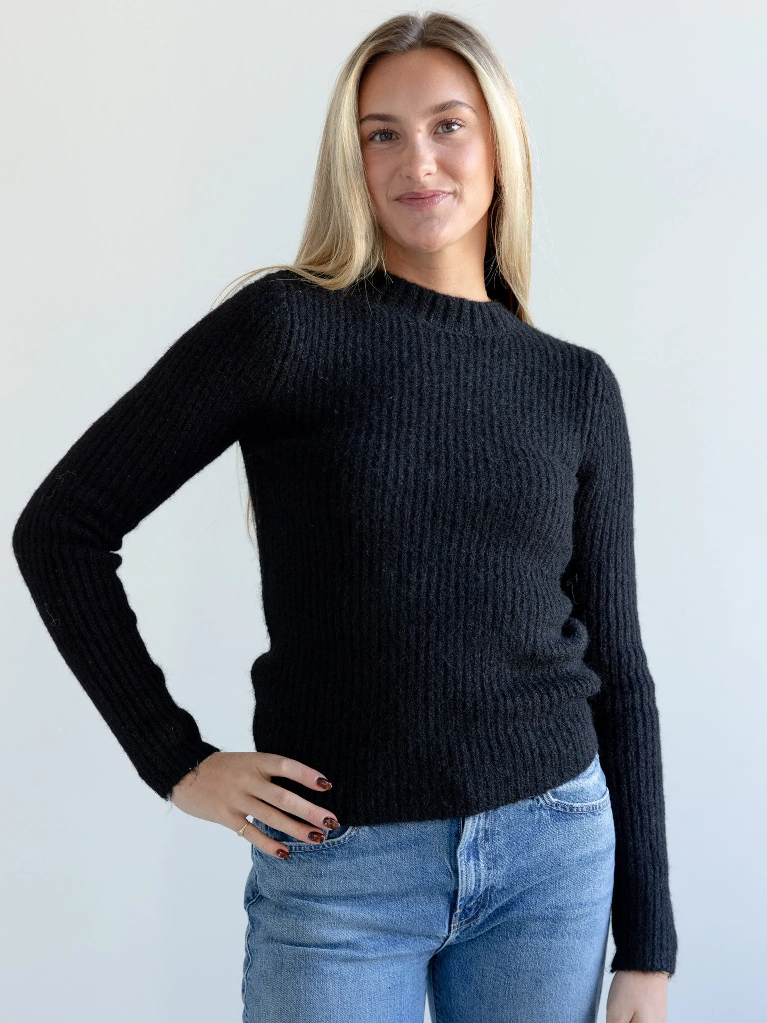 Breathable Warmth Casual Essentials Tatum Ribbed Knit