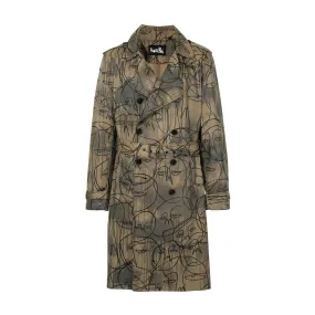 Thermal Insulated Jacket ONE OF A KIND TRENCH COAT KHAKI