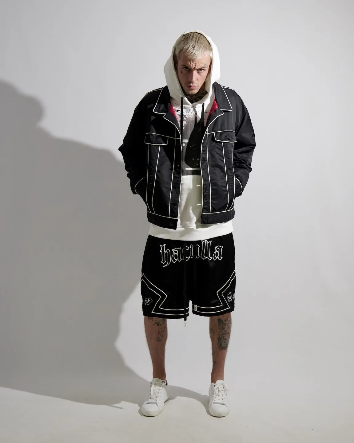 GOTHIC HACULLA VISCOSE SHORTS Flexible stretch