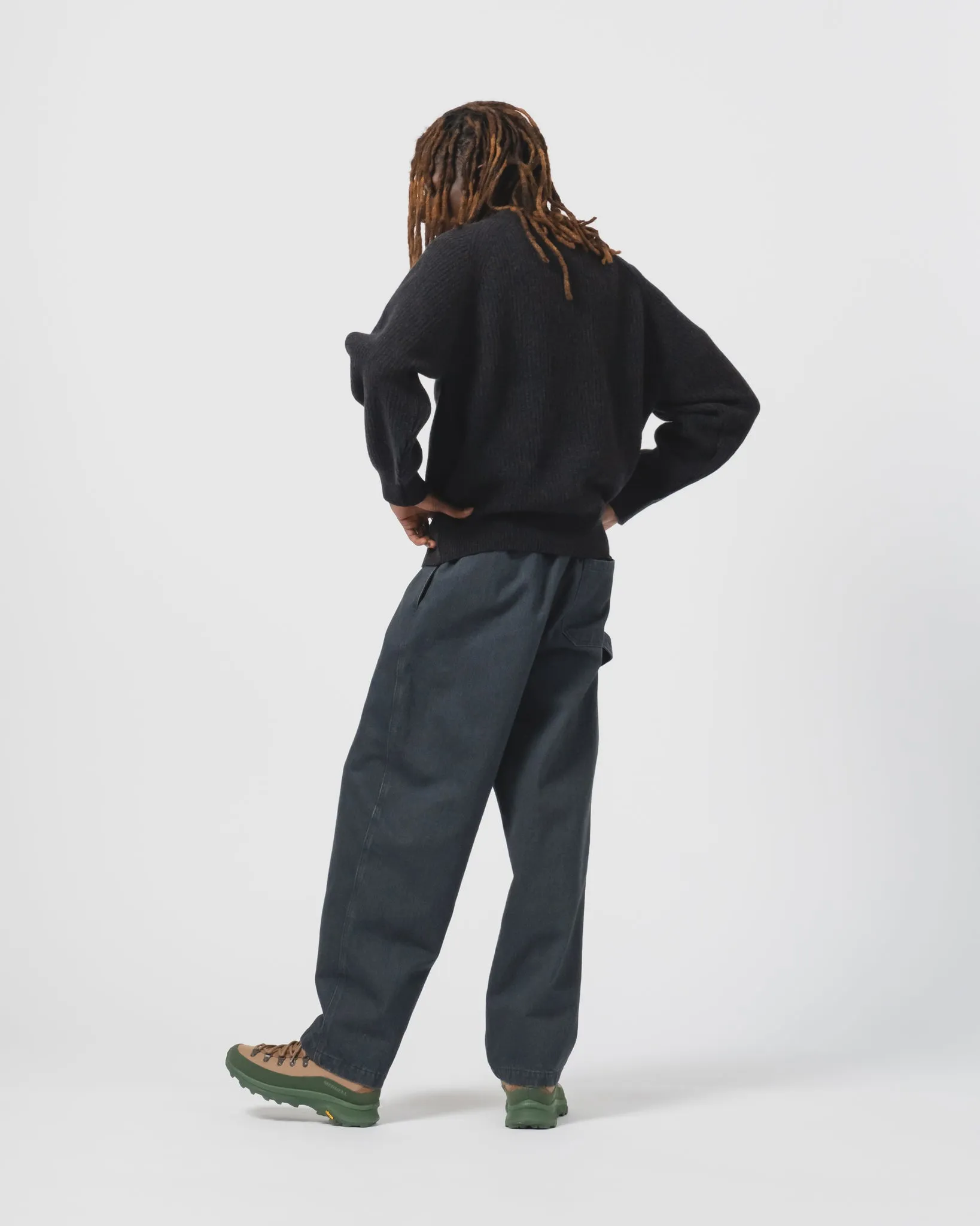 Gonz Pant Griffin Denim Asphalt Sleek Look Essential Look