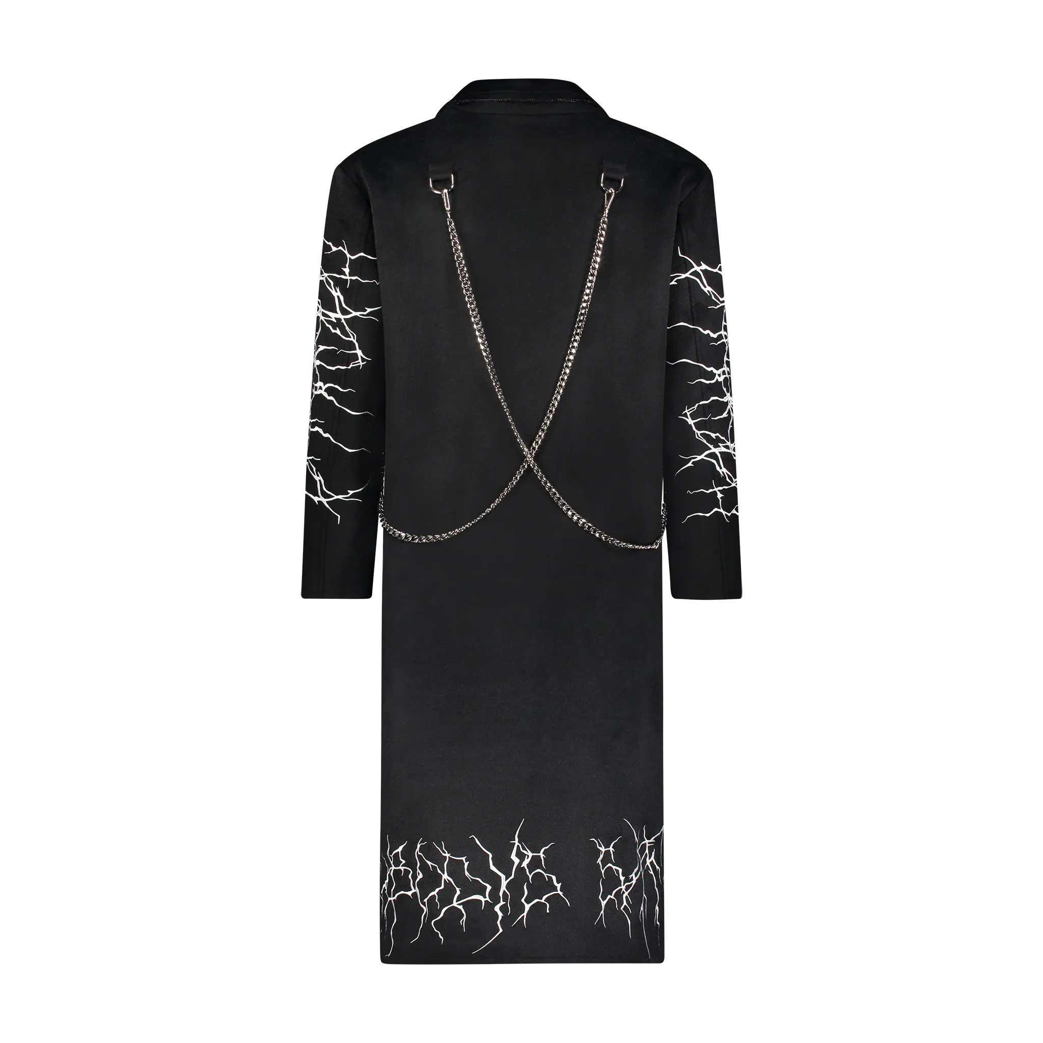 FALLEN ANGEL TRENCH COAT BLACK Rugged Comfort