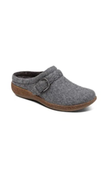 Womens Aetrex Libby Wool Grey Light Run
