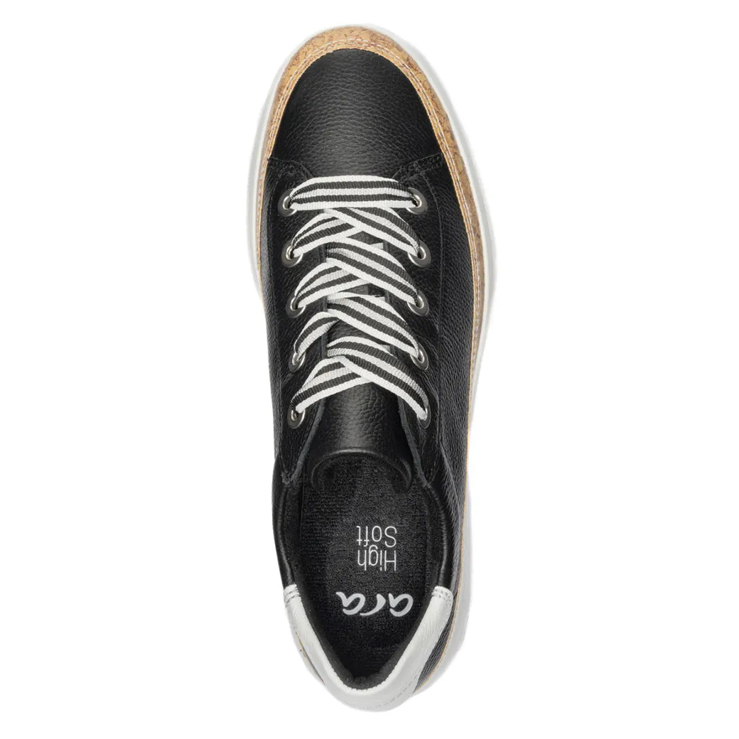 Womens Ara Rem in Black Urban Stroll Lace Option