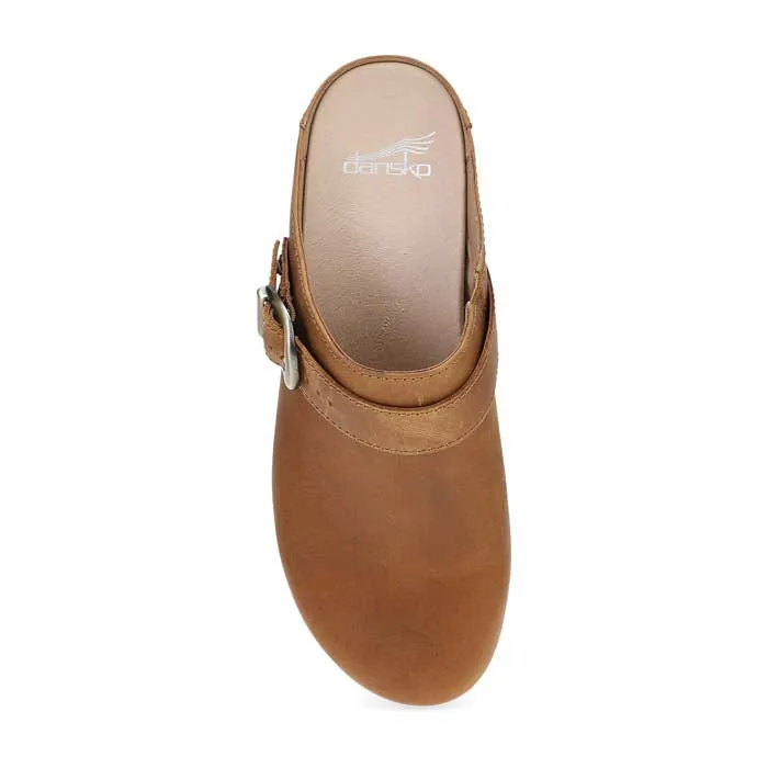 Womens Dansko Baylor in Tan Abrasion Resistant Edging