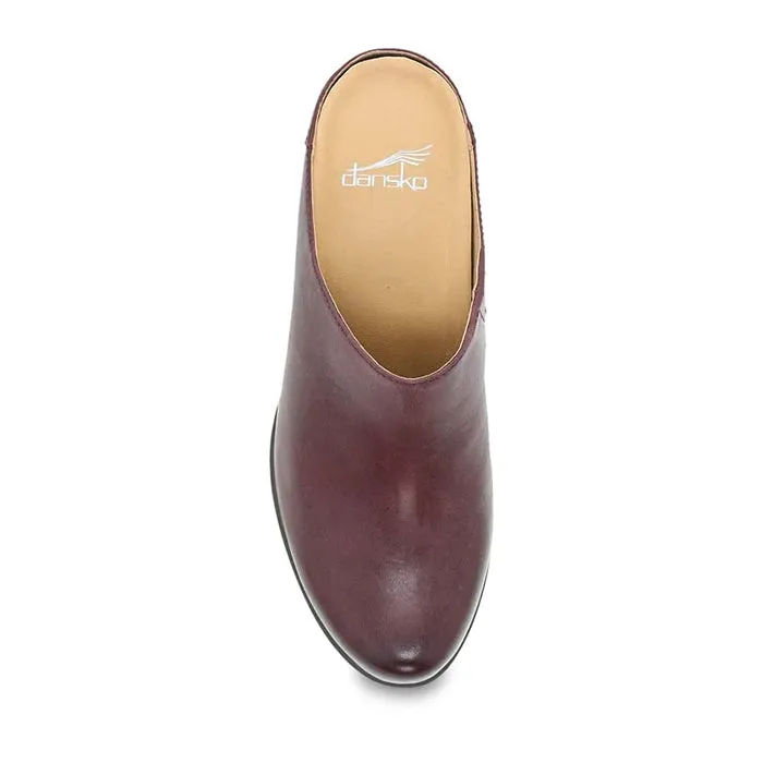 Womens Dansko Carrie in Wine Balanced Step