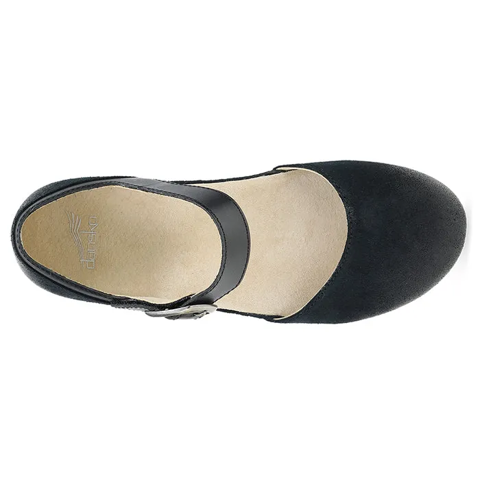 Shock absorption tech Womens Dansko Mae in Black