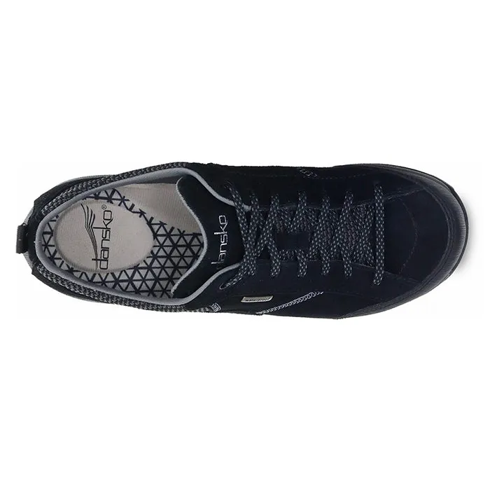 Womens Dansko Paisley II Waterproof in Black/Black Comfortable Wear