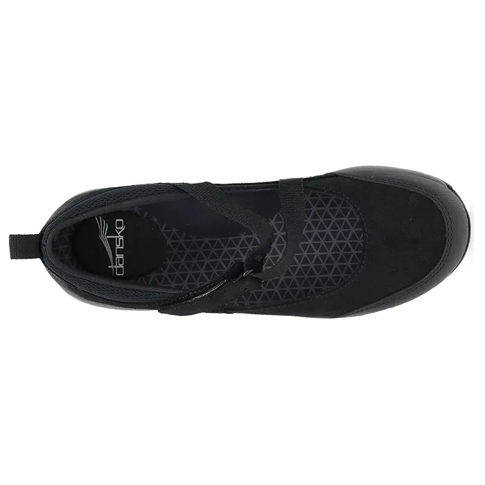 Womens Dansko Primrose in Black Shock Diffusing Plate Minimalist Design Philosophy