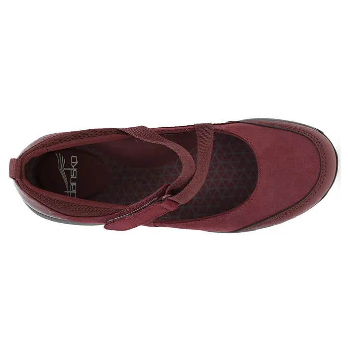 Womens Dansko Primrose in Wine Lace Up Design