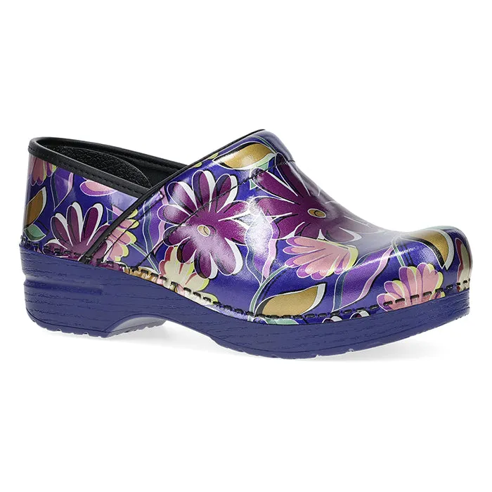 Fresh Steps Womens Dansko Professional in Indigo Floral