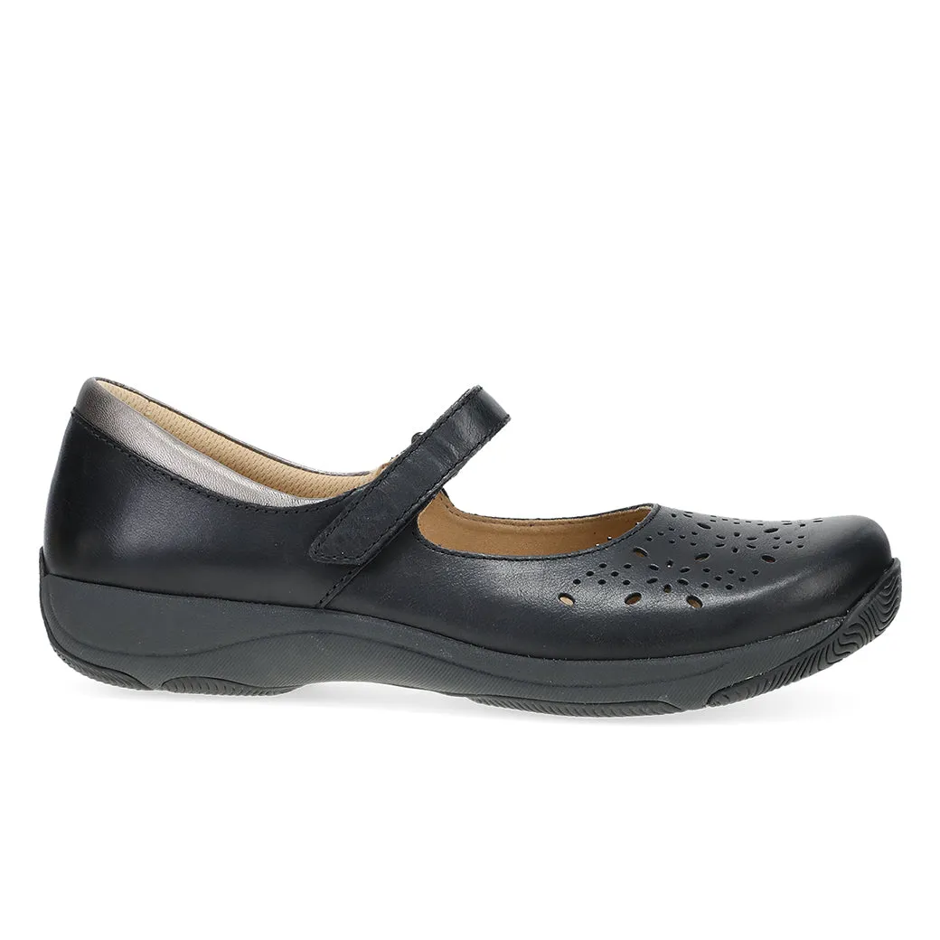 Lake Trek Womens Dansko Stacy Wide in Black
