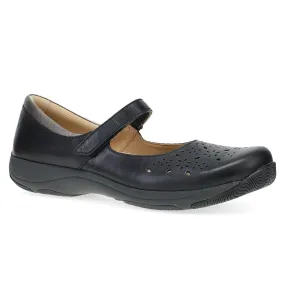Womens Dansko Stacy Wide in Black Walk Time