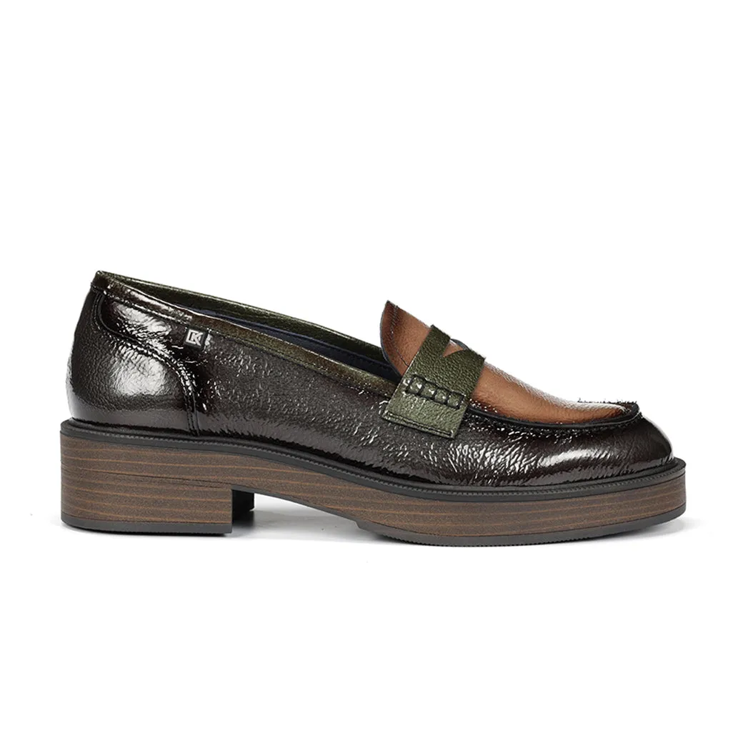 Womens Dorking Idaly in Rock Naplak padded insole