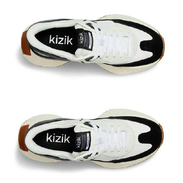 Water   Resistant Office Fit Womens Kizik Monaco in White/Black