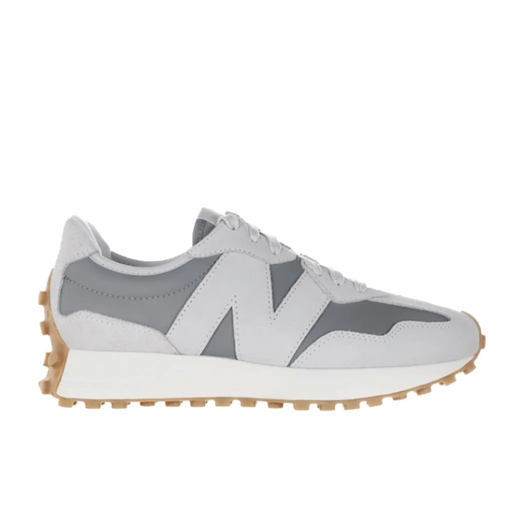 Daily Moves morning jog Womens New Balance 327 in Grey Matter/Slate Grey