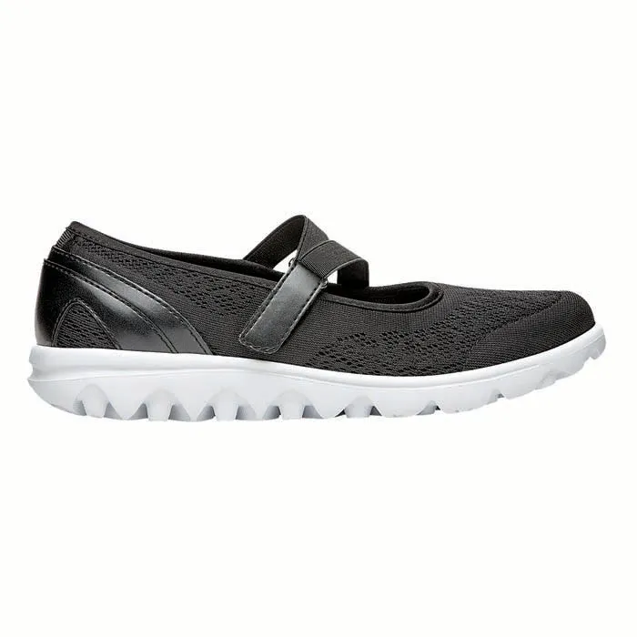 Wardrobe Staple Foot Flex Womens Propet Travelactiv Mary Jane in Black