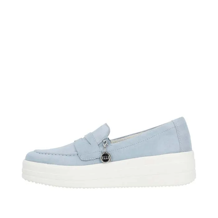 cushioned collar Womens Remonte Julika 05 in Ciel