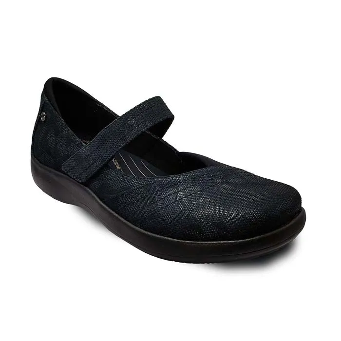 Womens Revere Timaru in Black Angle Trendy Daily