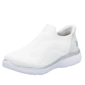 Womens Rieker Edith 72 in Weiss/Ice Tide Jog