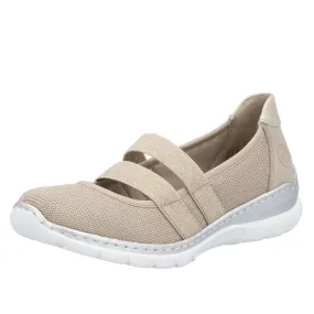 Womens Rieker Nikita 81 in Lehm/Ginger/Muschel Catch Step Catch Hike