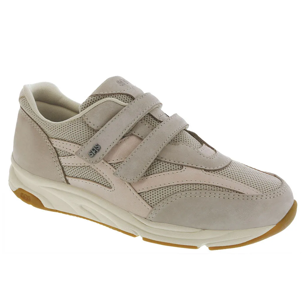 Womens Sas TMV in Taupe/Pink Cushioned