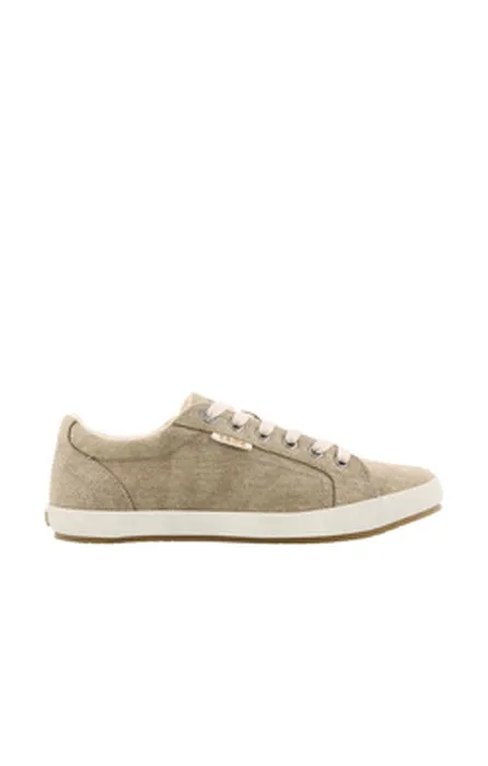 Womens Taos Star Khaki Wash Canvas Home Leisure