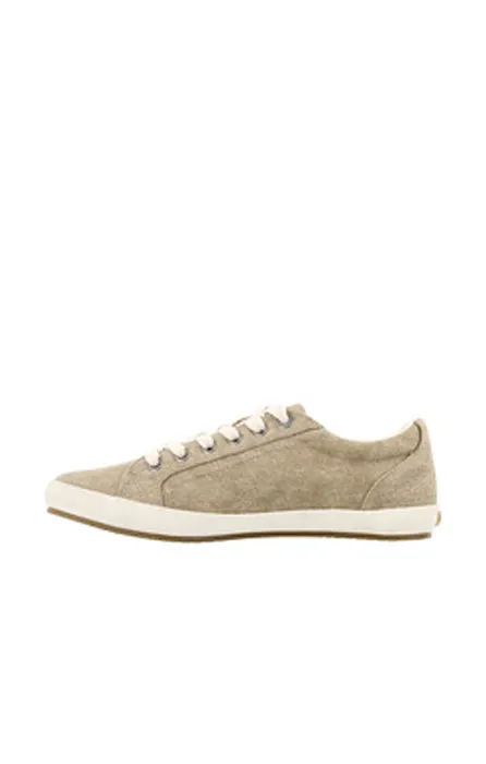 Trail Hike Soft Movement Womens Taos Star Khaki Wash Canvas