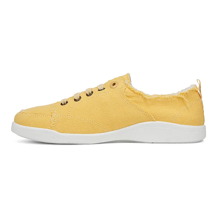 Shock Absorption Core Urban Goer Womens Vionic Beach Pismo in Butter Yellow