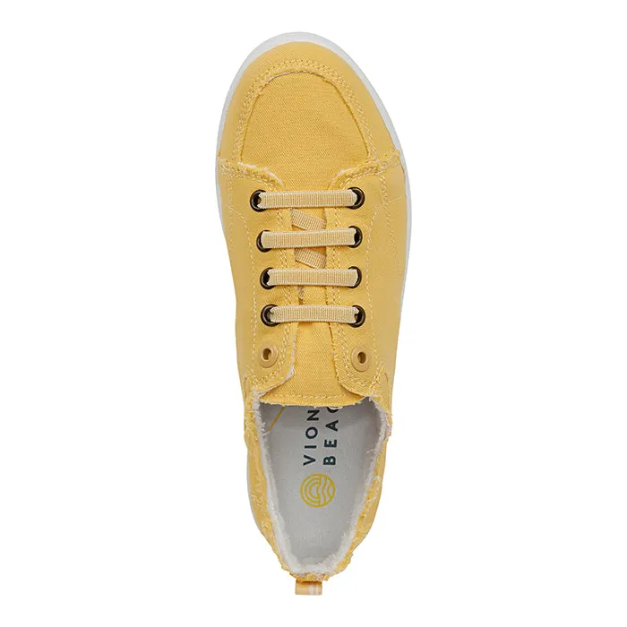 Running Errands Womens Vionic Beach Pismo in Butter Yellow