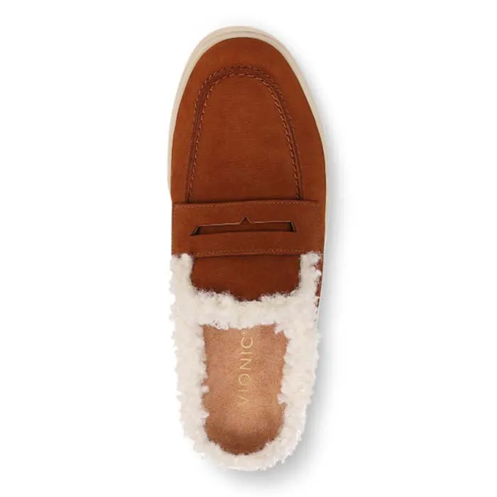 Wide Step Womens Vionic Uptown Mule in Brandy