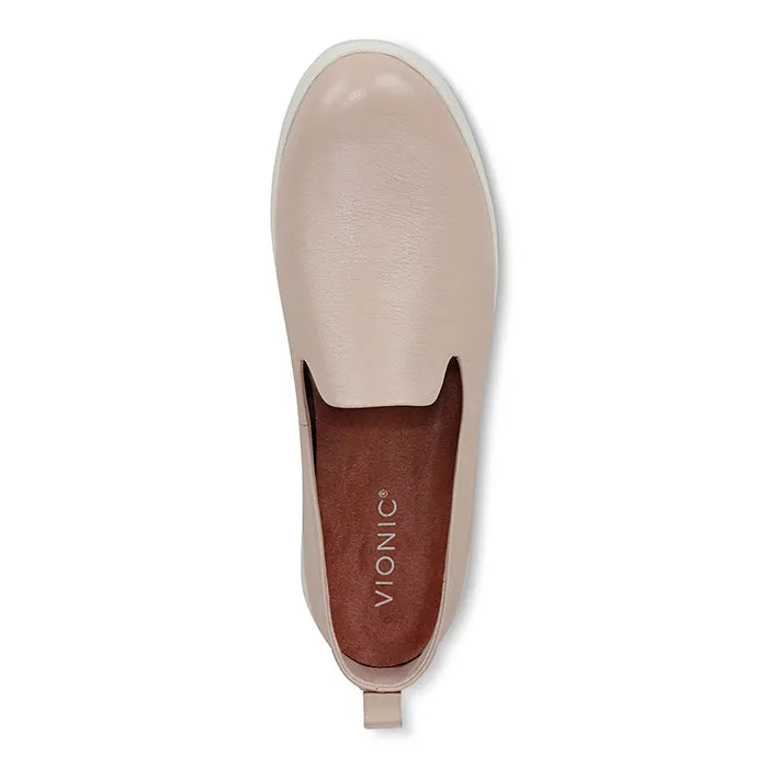 Womens Vionic Uptown Willa in Cameo Rose Morning Walk Soft Detail