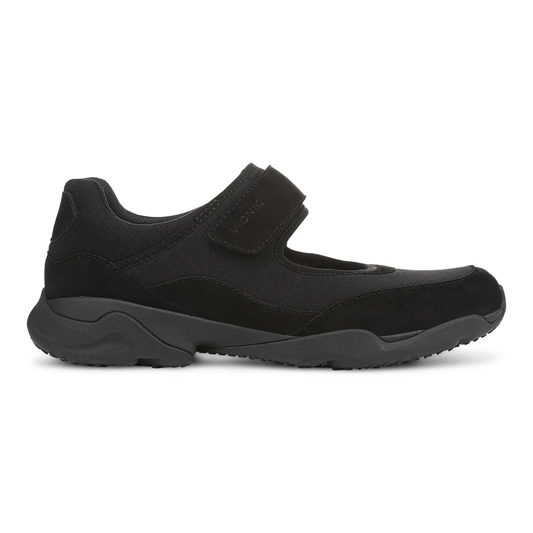 Arch   Support Light Balance Womens Vionic Walk Slim Giselle in Black