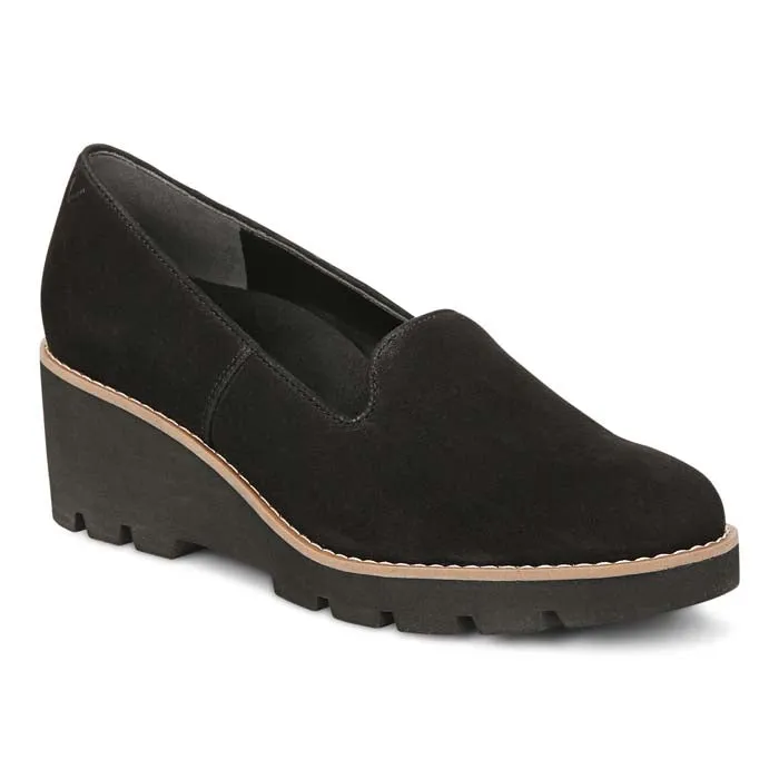 Evening Out Happy Walk Womens Vionic Willa Wedge in Black