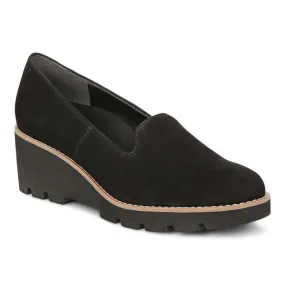 Evening Out Happy Walk Womens Vionic Willa Wedge in Black