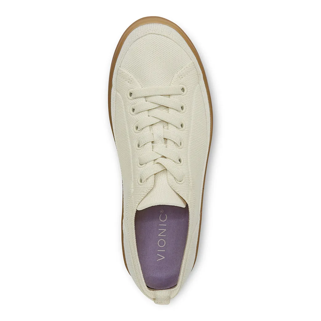 Active Feet Office Friendly Womens Vionic Winny Knit in Ivory