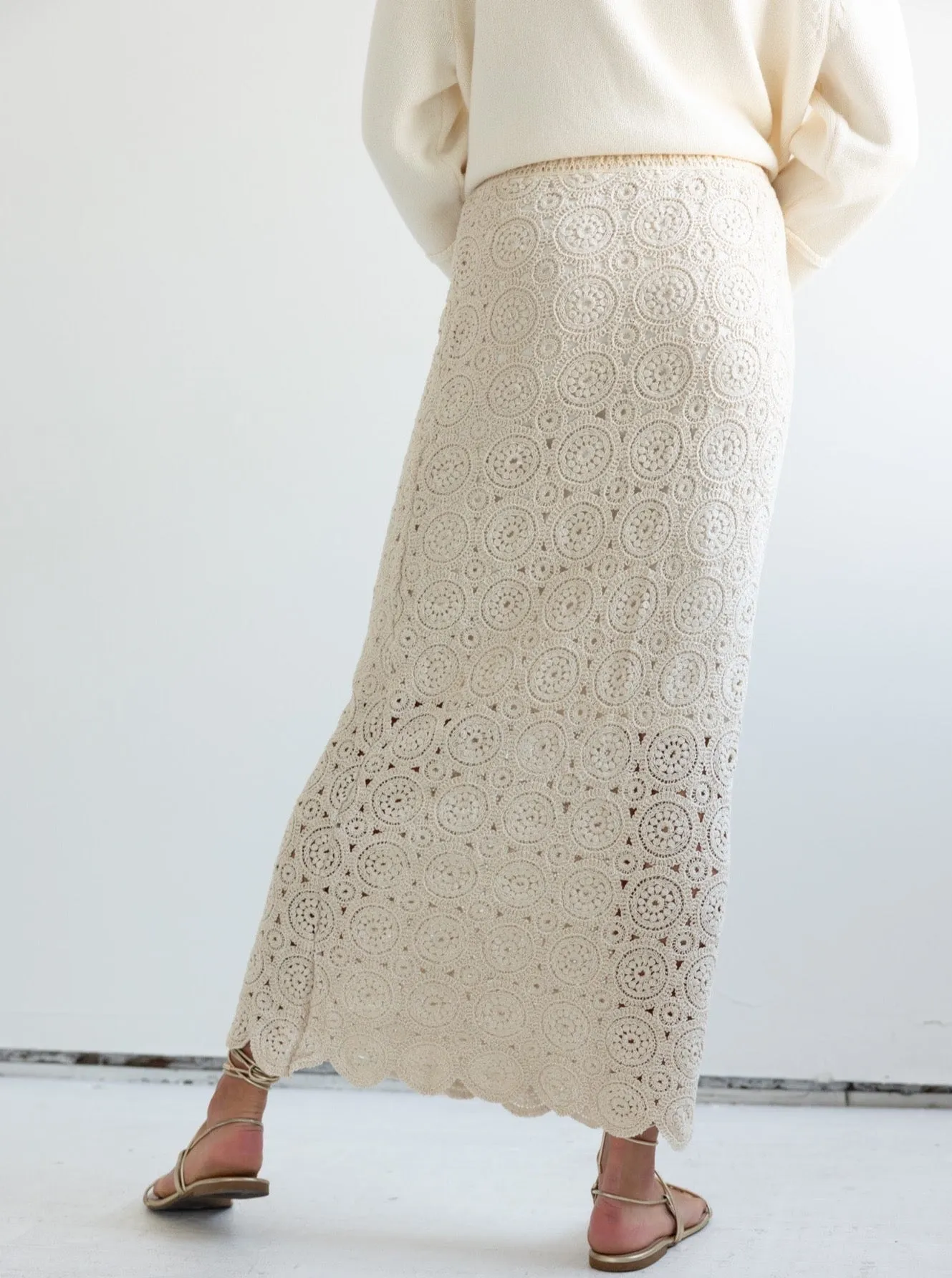 Festival Outfit Alyssa Crochet Skirt