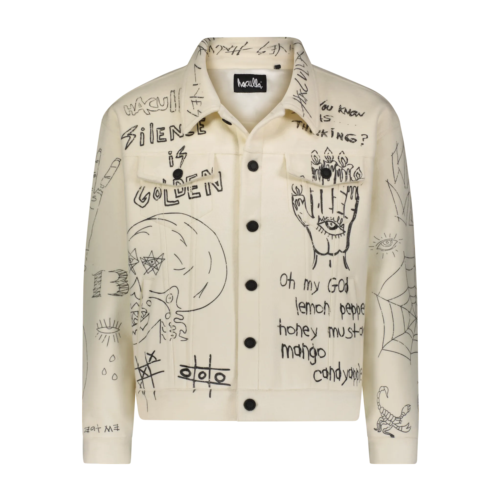 YOU KNOW WHAT I WAS THINKING JACKET Hidden Pocket System Trendy Feel