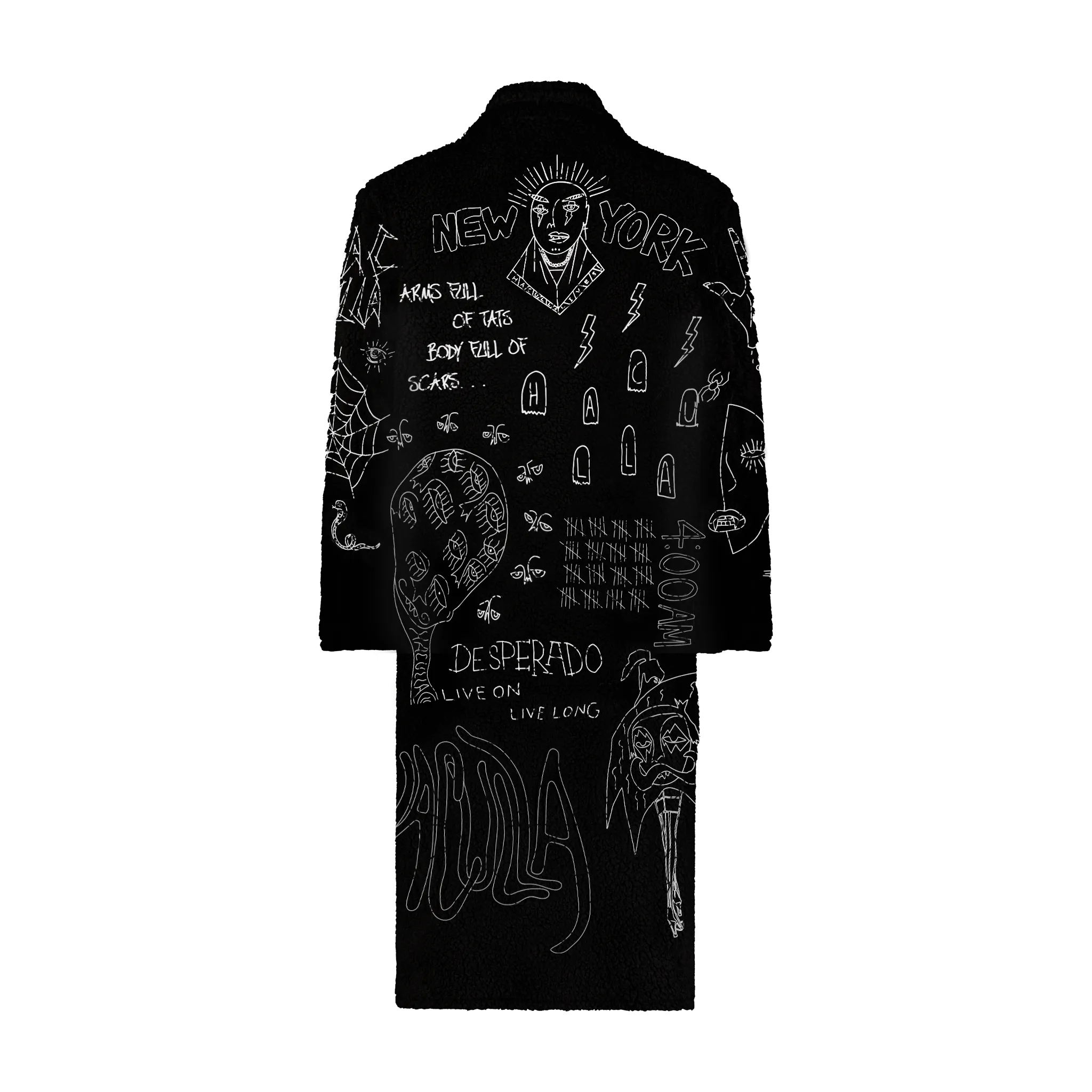 YOU KNOW WHAT I WAS THINKING OVERCOAT Softshell Construction