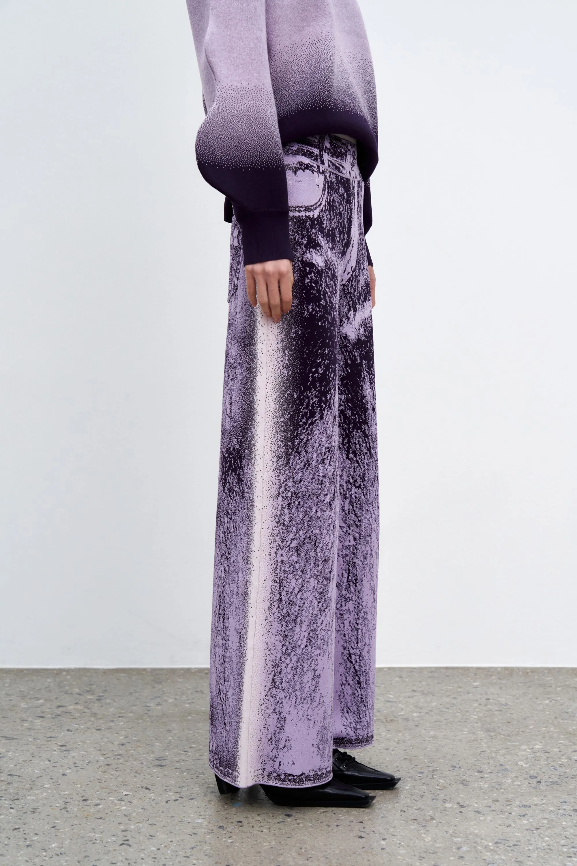 Comfort Focused Moisture Wicking Fabric ZAHRA WIDE LEG PANTS