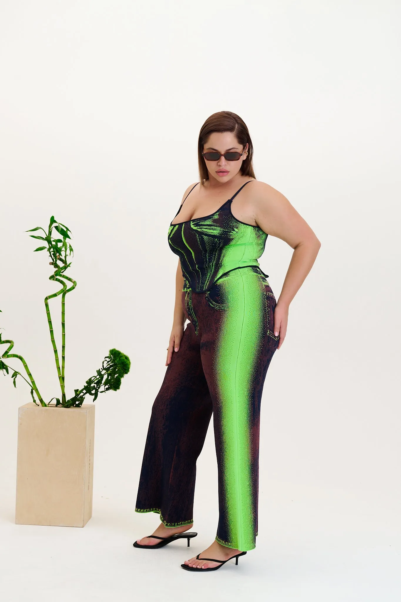 ZAHRA WIDE LEG PANTS Secure Waistband Versatile Layer