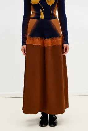 ZINYA NEEDLE PUNCH MAXI SKIRT Quick Wear Fit