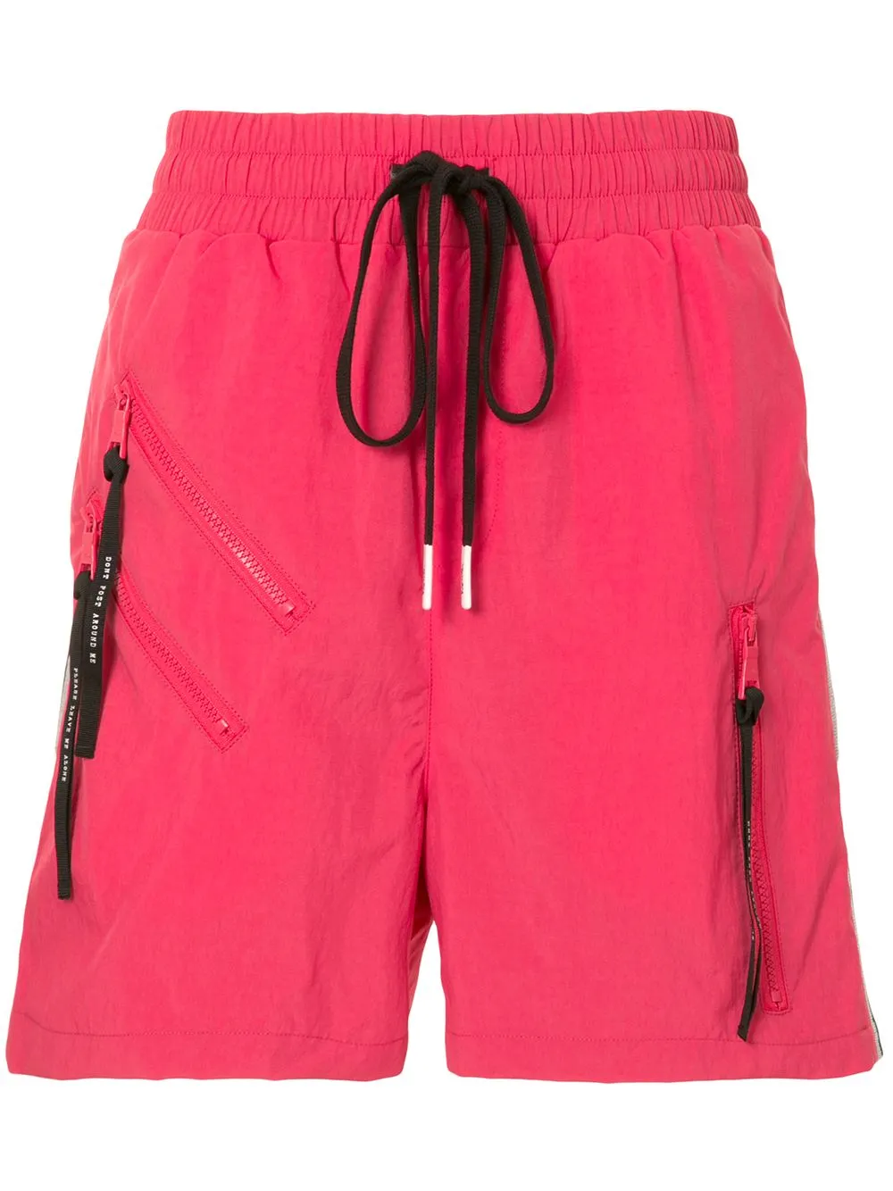 WideLegOpening ZIPPER SHORTS INFRARED