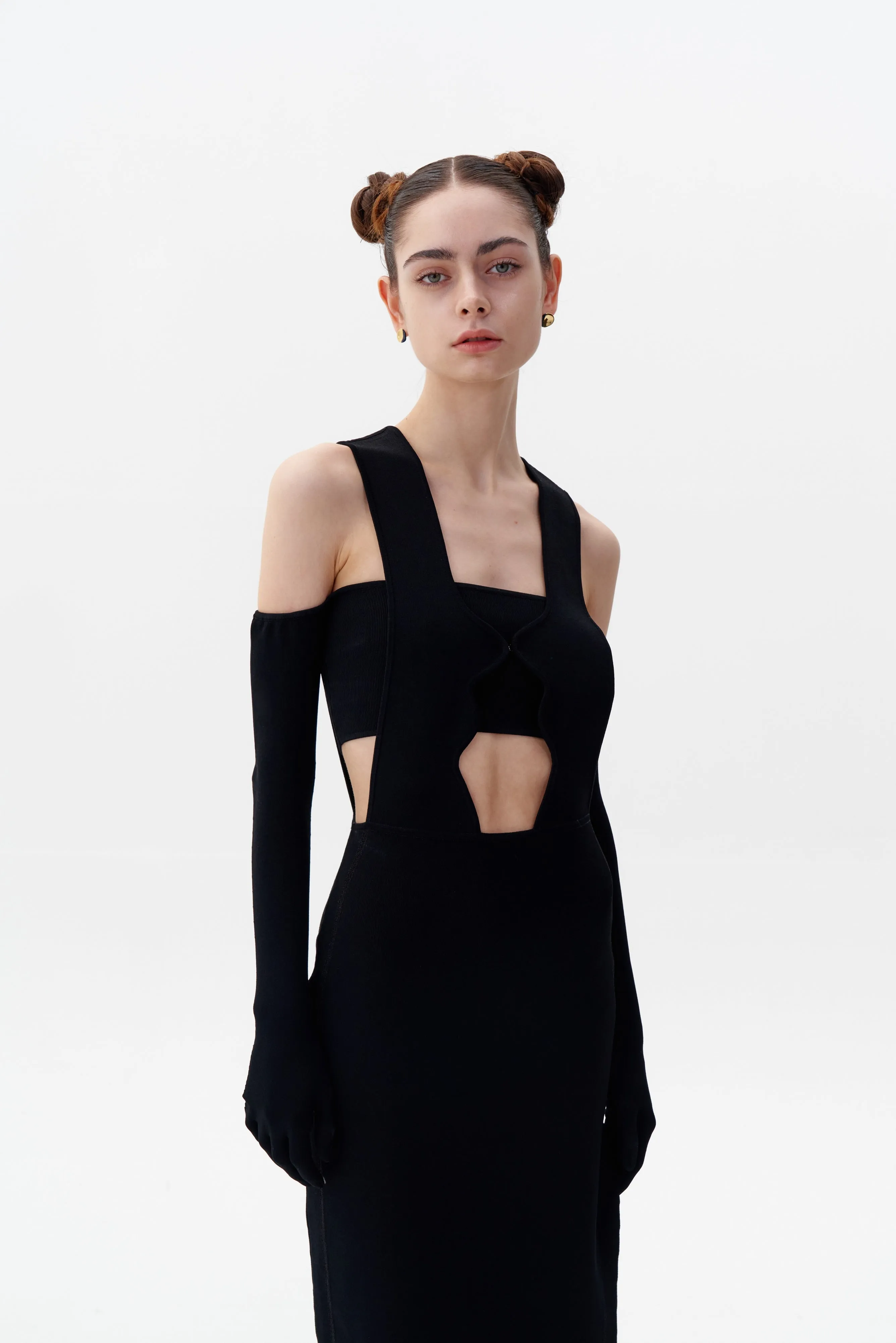 ZOE GLOVED TOP MinimalistStyle Tear Resistant Fiber Blend